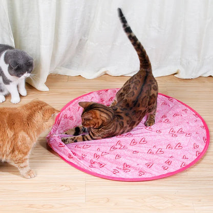 ✨2 in 1 Simulated Interactive hunting cat toy