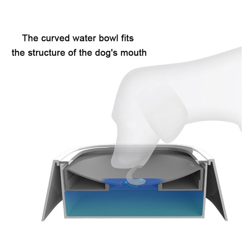 🔥No-Spill Pet Water Bowl: Keep Your Dog Hydrated with a Slow Feeder Dish! 🔥