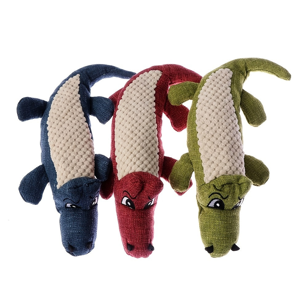 🐶Crocodile Plush Toy for Your Furry Friend🐾